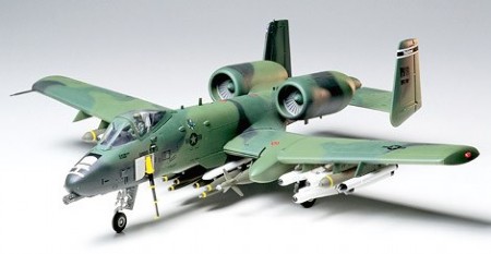 Byggsats flygplan - A10A Thunderbolt II, Desert strike - 1:48 - Tamiya