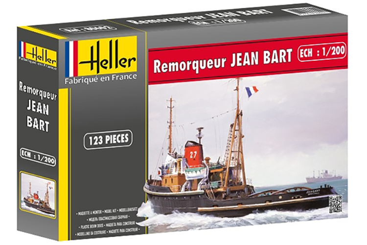 Byggmodell båt - Remorqueur JEAN BART Tugboat - 1:200 - HE