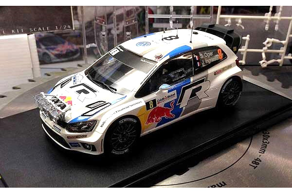 Byggmodell bil - Volkswagen Polo WRC - 1:24 - Bk
