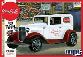 Byggmodell bil - 1932 Coca-Cola Ford Sedan Delivery - 1:25 - MPC