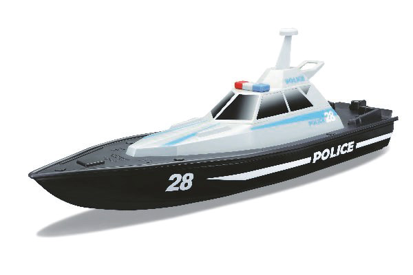 Radiostyrd båt - Police Speed Boat - 2.4GHz - RTR