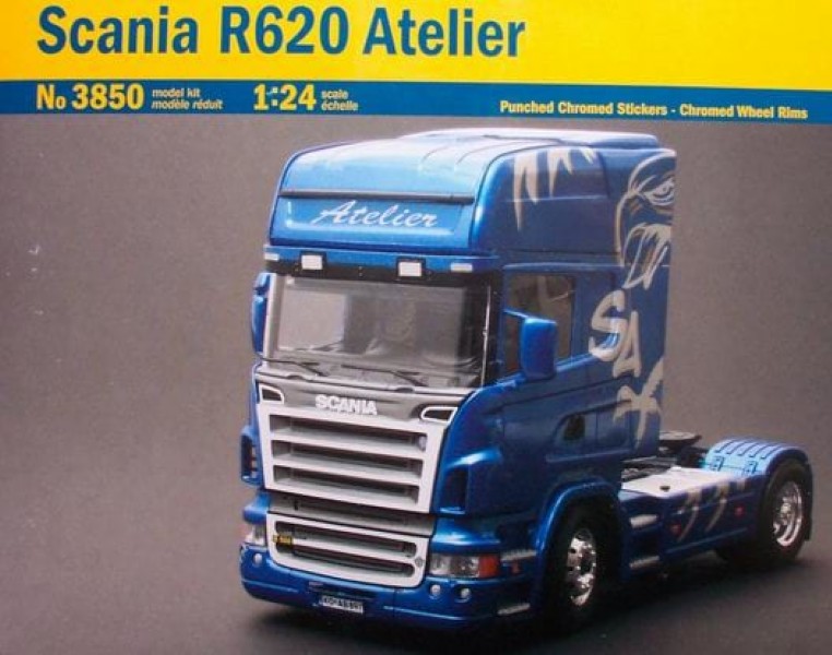 Byggmodell lastbil - Scania R620 Atelier - 1:24 - Italieri