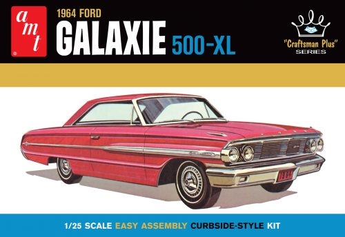 Byggmodell bil - 1964 Ford Galaxie - 1:25 - AMT