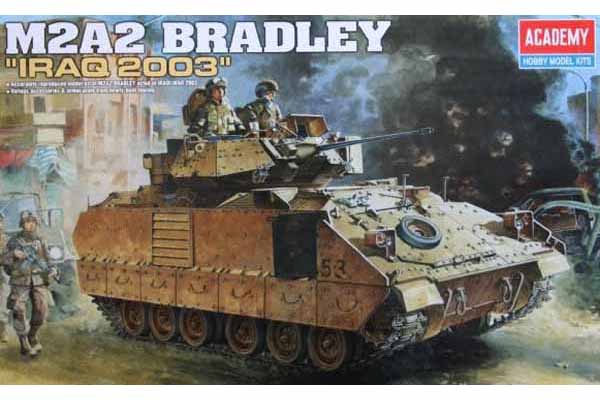 Byggmodell tanks  - M3A2 Bradley O.I.F - 1:35 - AC