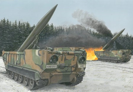 Byggmodell stridsfordon - M752 Lance Missile Launcher - 1:35 - Dragon