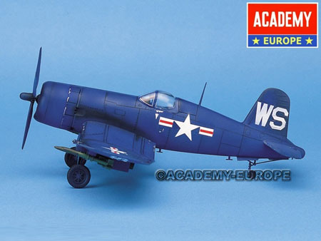 Modellflygplan - F-4U-4B CORSAIR - 1:48 - Academy
