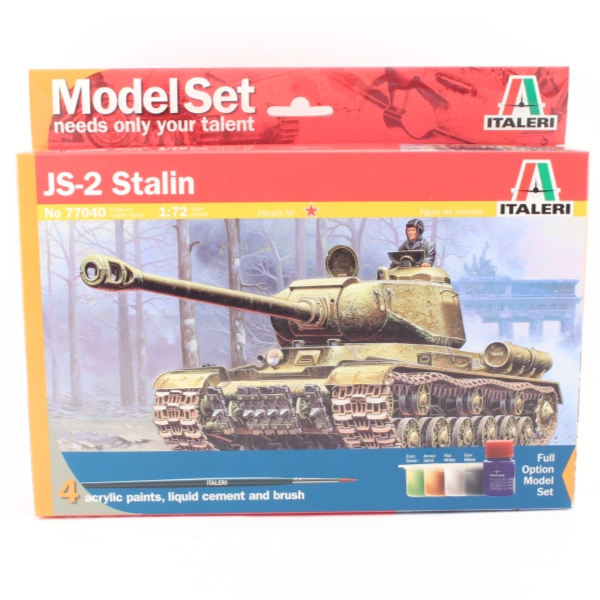 Byggsats Stridsvagn - JS-2 STALIN - Model set - 1:72 - Italeri