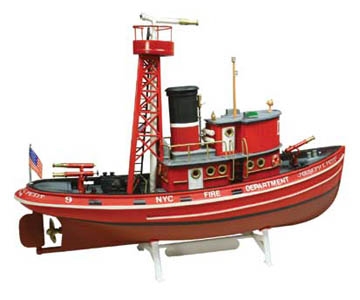Modellbåtar - Fire boat - 1:72 - Lindberg