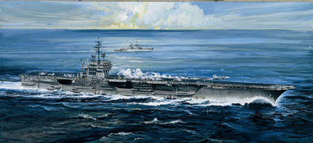 Modellbåt - U.S.S. America - Italeri - 1:720