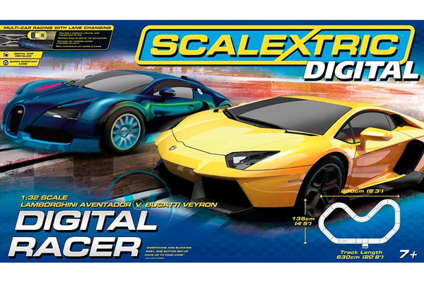 Bilbana Scalextric - Digital Racer - 1:32 - Inkl. Bilar