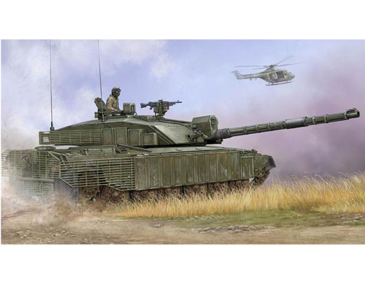 Byggmodell stridsvagn - Brittish Challenger 2 - 1:35 - TR