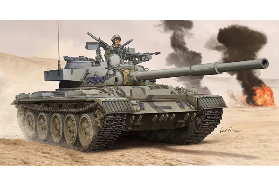 Byggmodell stridsvagn - Israel Tiran-6 MBT - 1:35 - TR
