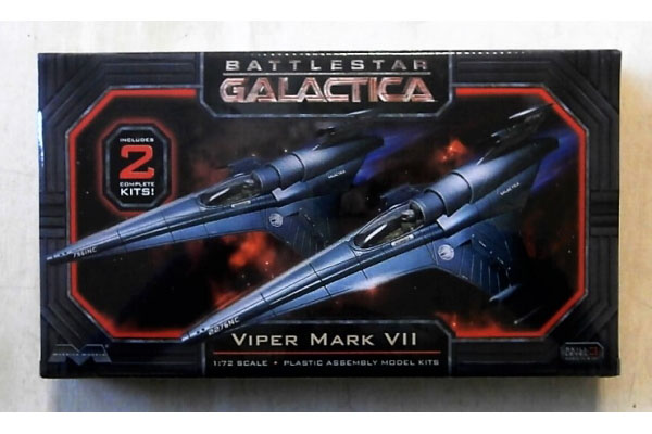Byggmodell - Battlestar Galactica Viper MKVII - 2 pack -1:72 - MM