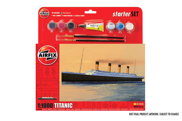 Byggmodell båtar - RMS Titanic - 1:1000 - Airfix