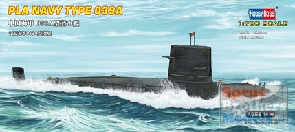 Byggmodell ubåt - PLA NAVY TYPE 039A - 1:700 - HobbyBoss