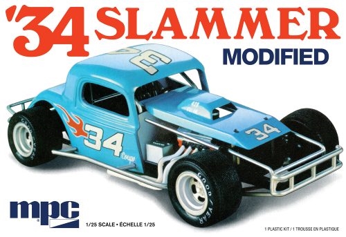 Byggmodell bil - 1934 Slammer Modified 1:25 MPC