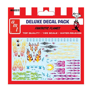 Dekaler - Fantastic Flames Decal Pack - 1:25 - AMT