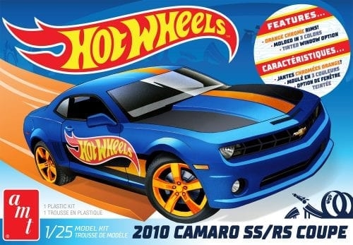 Byggmodell bil - 2010 Chevy Camaro HOT WHEELS - 1:25 - AMT