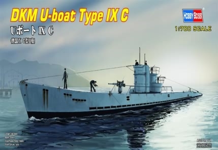 Byggmodell ubåt - DKM U-Boat C - 1:700 - HobbyBoss