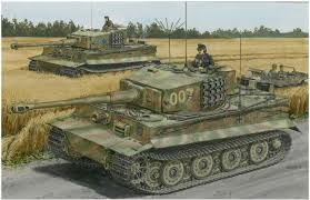 Byggmodell stridsvagn - Wittmans Last Tiger - 1:35 - Dragon