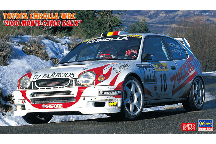 Byggmodell bil - Toyota Corolla  WRC -  1:24 - Hasegawa
