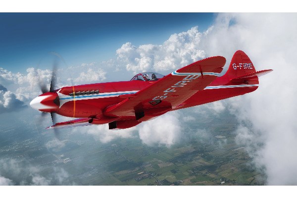 Byggmodell flygplan Supermarine Spitfire MkXIV Race Schemes - 1:48 - AirFix