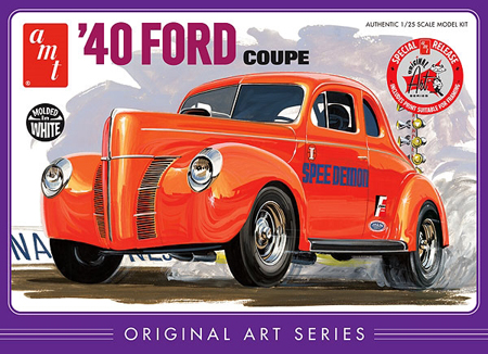Byggmodell bil - 1940 Ford Coupe - 1:25 - AMT