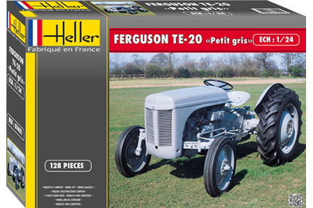 Byggmodell traktor - Ferguson GRÅLLE, GRÅTASS - 1:24 - HE