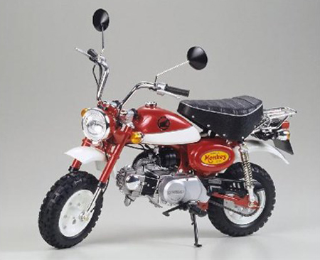 Byggmodell Motorcykel - Honda Monkey 2000 anniversary - 1:6 - Tamiya
