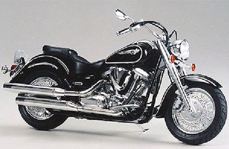 Byggmodell motorcykel - Yamaha XV1600 Road Star - 1:12 - Tamiya