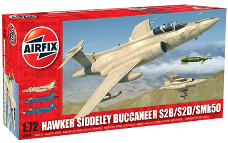 Byggsats flyg - Hawker Siddeley Buccaneer S2B/S2D - 1:72 - AirFix