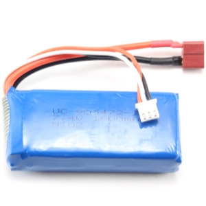 Batteripack Li-PO - Batteri 7,4V 1800mAh - T-Kontakt - 959 mfl