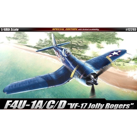 Modellflygplan - F4U-1D JOLLY ROGERS - 1:48