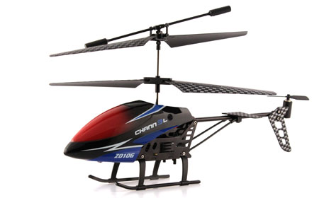 Radiostyrd helikopter - Z010G 2,4Ghz Gyro Edition - 3,5ch - RTF