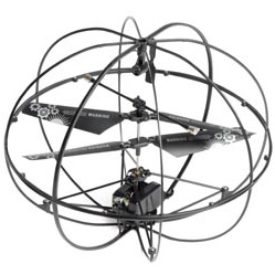 Radiostyrd helikopter - Flygande Boll m. lyse - 3,5ch - RTF