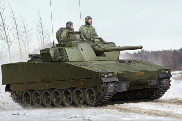 Byggmodell Stridsvagn - Swedish CV9030 IFV - 1:35 - HB
