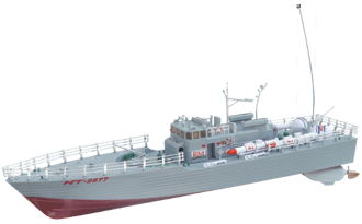 Demo - Radiostyrda båtar - Brittisk torpedbåt - RTR